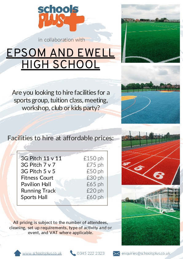 A4 parent flyer epsom and ewell high school
